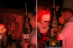 Repórter que levou susto com grito de 'monstro' ao vivo teve queda de pressão: 'Não esperava'