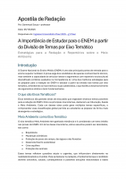 Redação do Enem 2025: professor traz discussão sobre divisão de tema por eixo temático